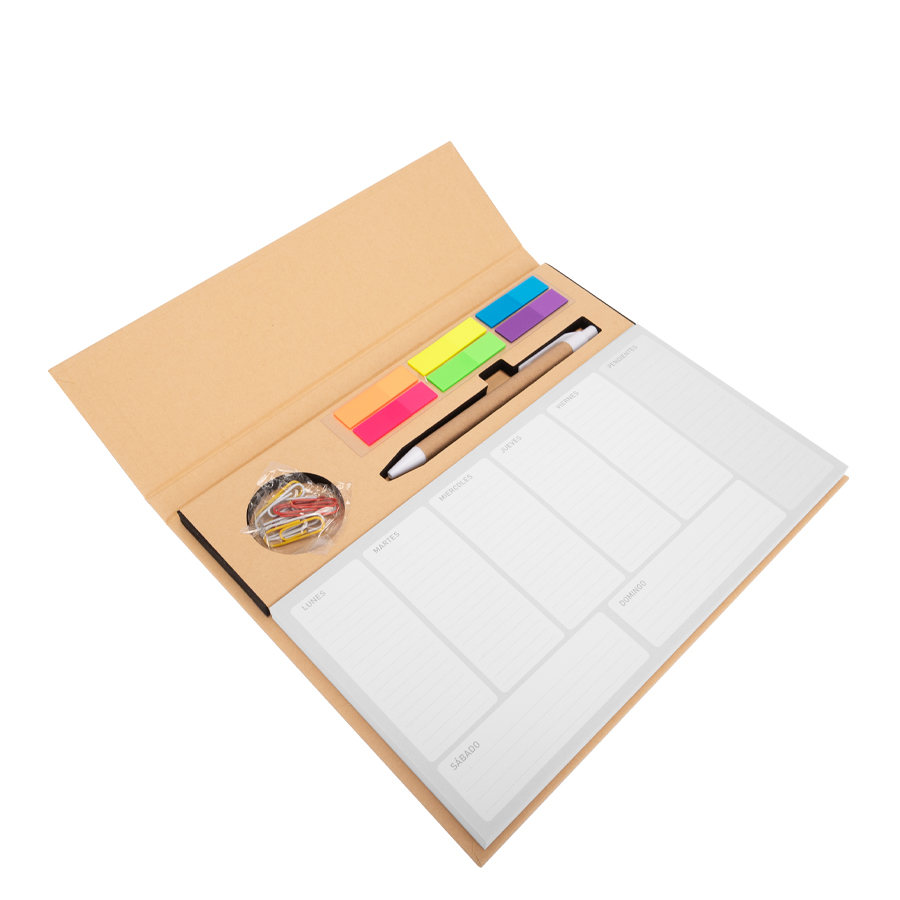 Set de Escritorio "ALTUS" con Planner semanal