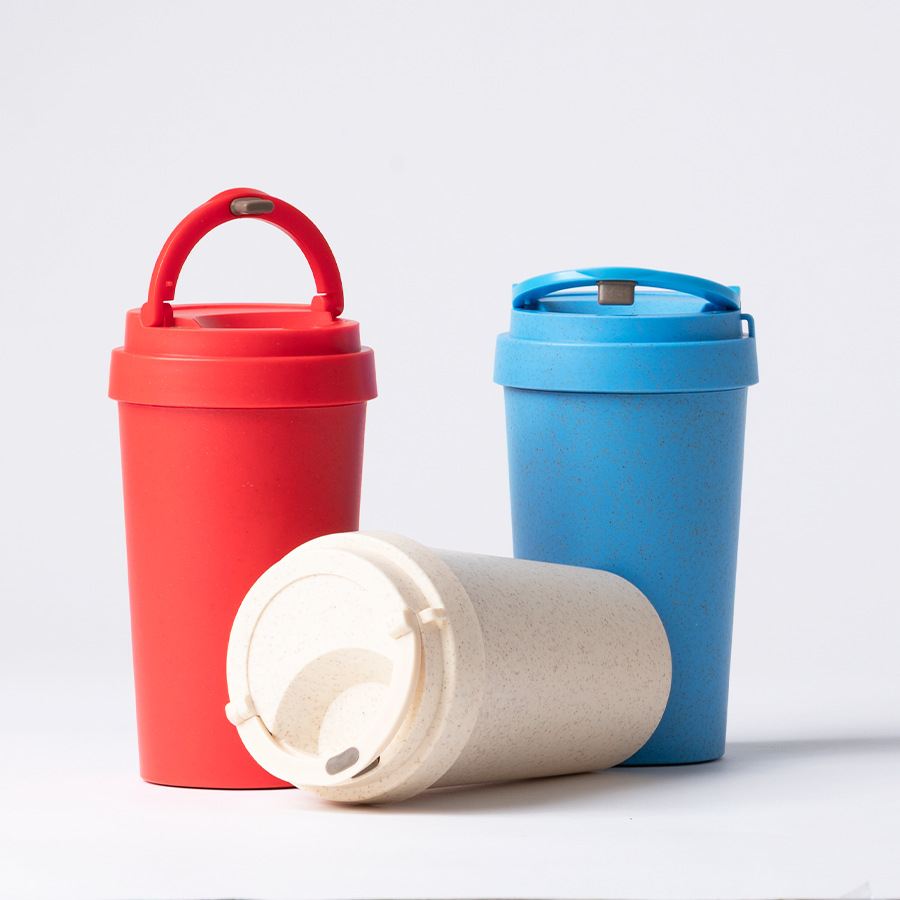 Mug térmico Eco Cup "COLOR WHEAT" 360cc