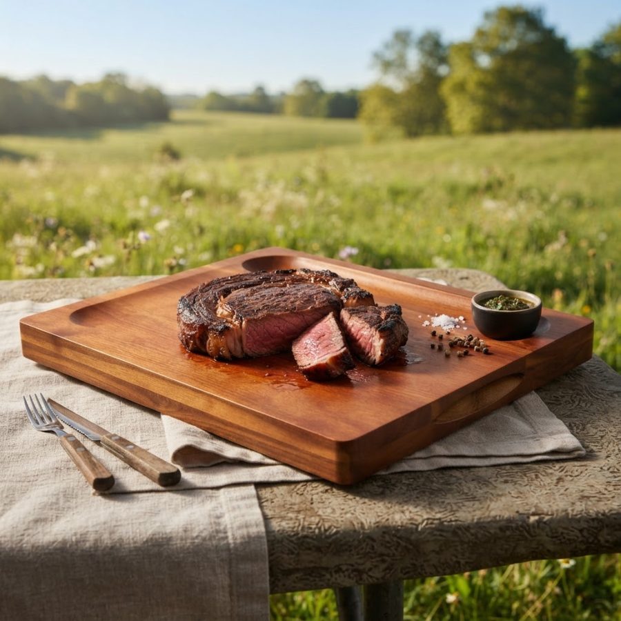 Tabla de Alimentos de Acacia, dual